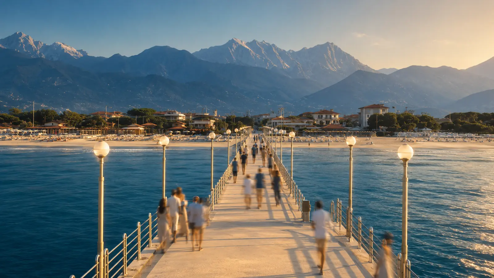Forte dei Marmi — litorale della Versilia