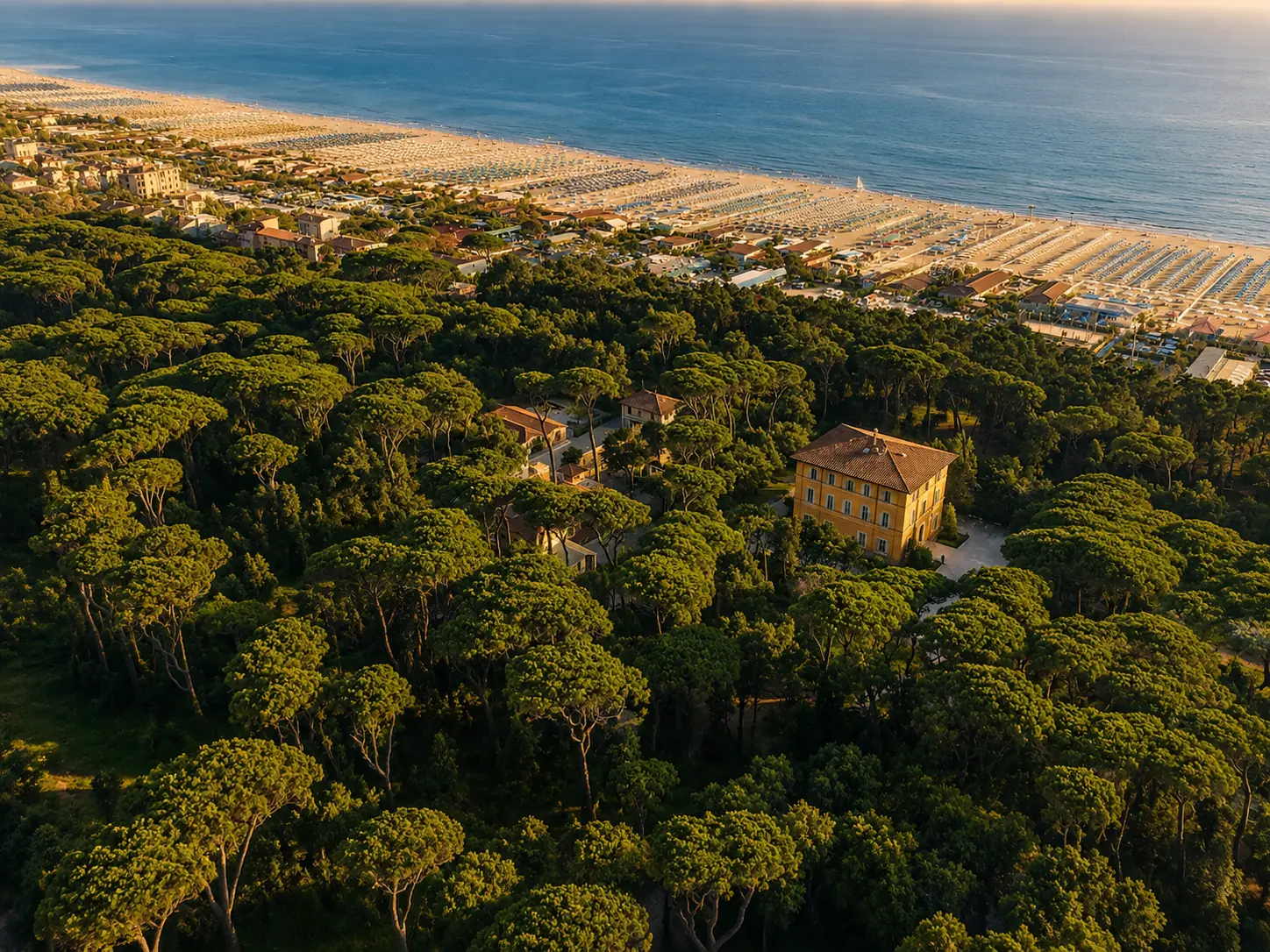 Marina di Pietrasanta — litorale della Versilia