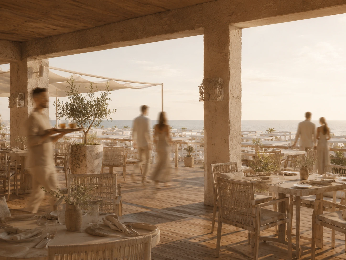 Il ristorante fronte mare di Lunora