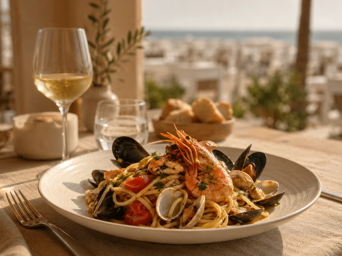 Ristorante — stabilimento Lunora in Versilia